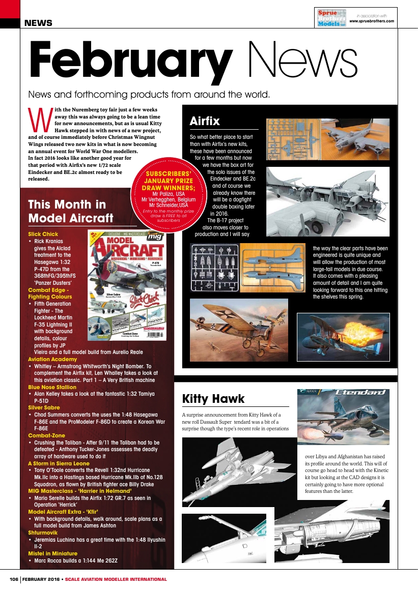 Scale Aviation Modeller International 2016-02